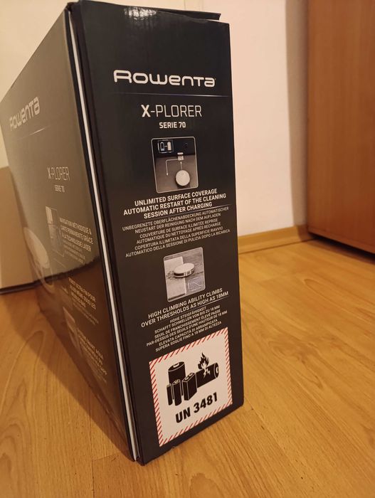 Прахосмукачка робот 2 в 1, ROWENTA X-PLORER 70, модел Animal & Allergy