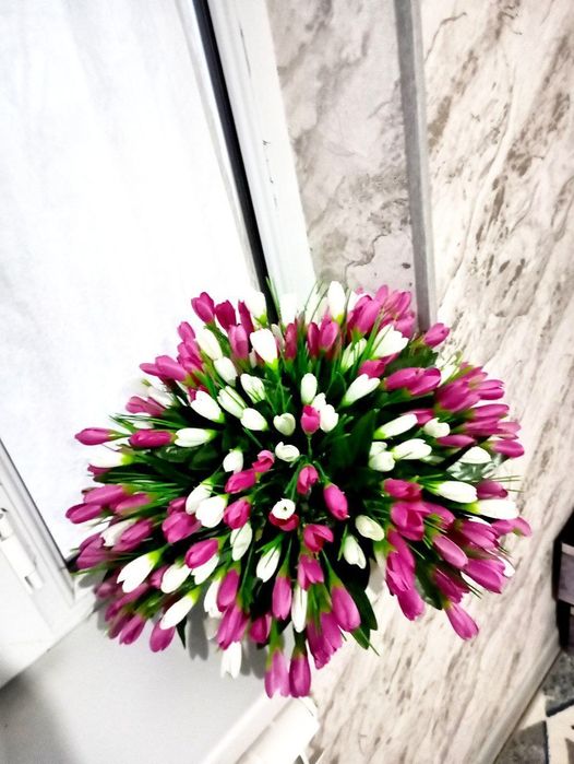 Dekerativniy gullarimiz sotiladi zakazgayam yasab beramiz