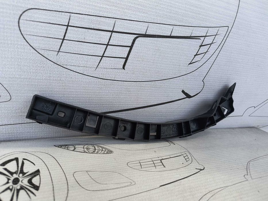 Suport Far Dreapta Fiat Panda 3 2012 / 2011-2020 Cod OEM 51880538 (5C2)