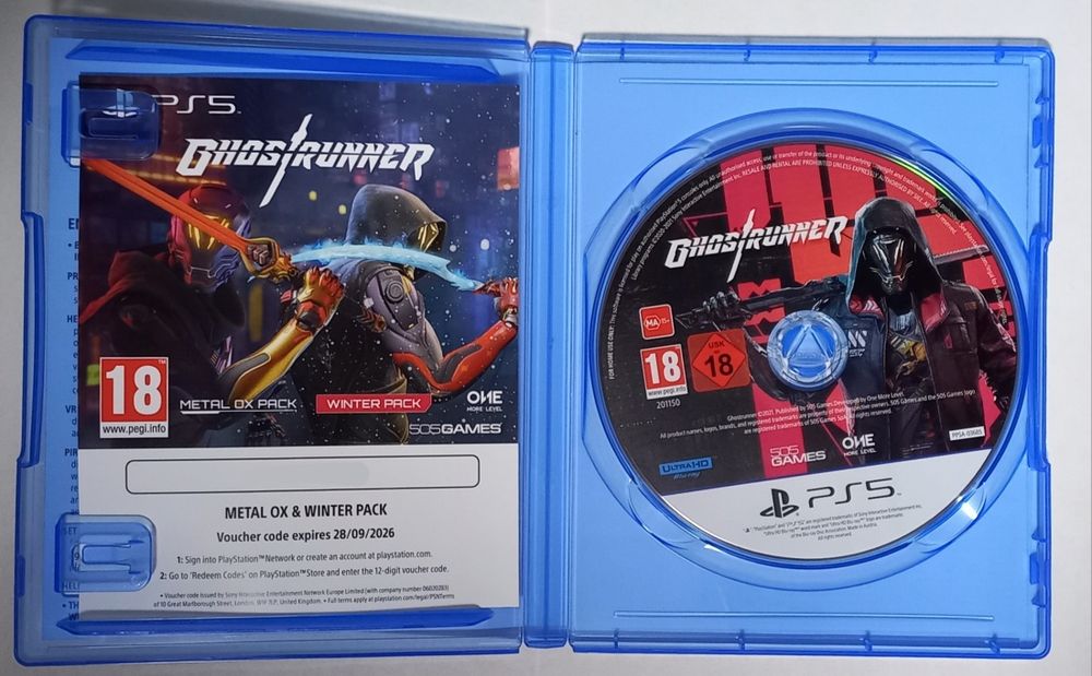 Продам Ghostrunner PS5