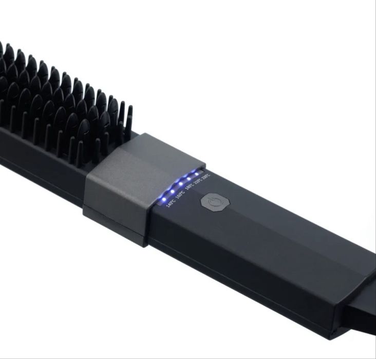 Выпрямитель волос бороды фен расческа