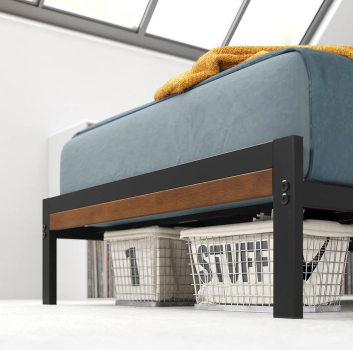 Односпальная кровать SILVA, 90×200, матрас, Kravat, bir kishili loft