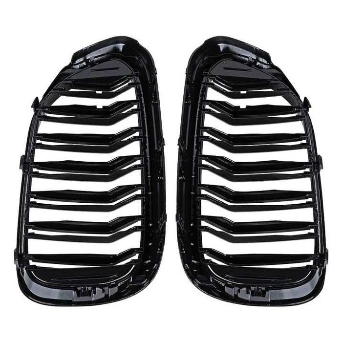 Двойни Бъбреци за BMW G30 / G31 / G38 (2017+) Черен Гланц