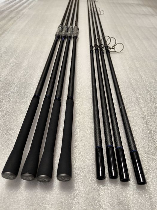 SET 4 Lansete FL FLX30 3.96M 4.0Lbs 2Seg + 4 Mulinete Pro FL FLX 14000