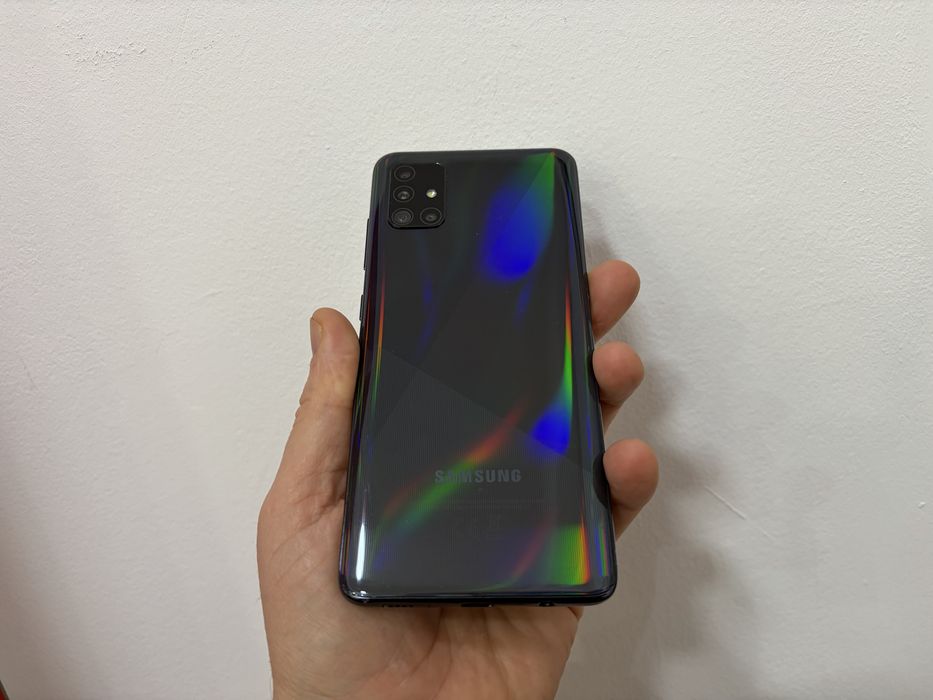 Samsung Galaxy A51, 128 gb, 4 gb ram, Black, dual sim