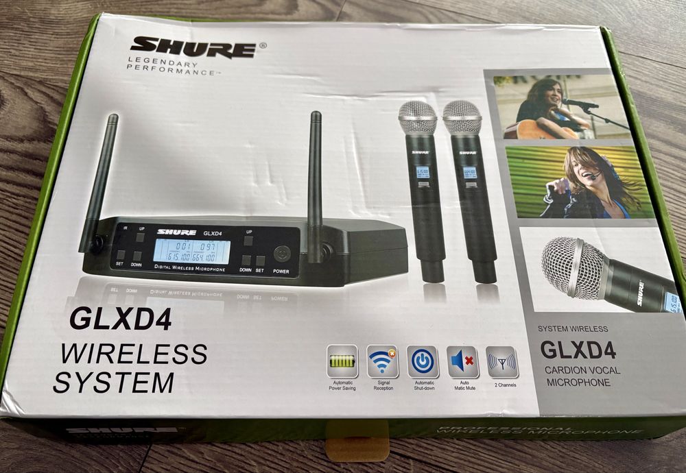 Microfoane wireless GLXD4 Beta 58 ( clone Shure )