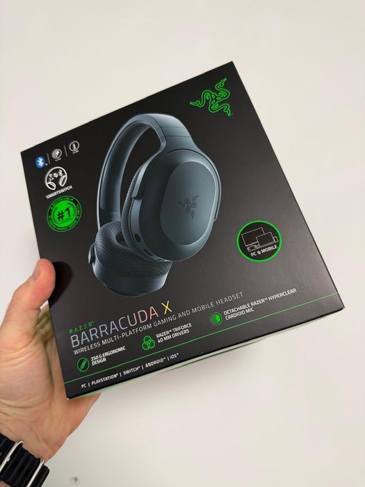 Casti cu microfon Gaming Razer Barracuda X Wireless, Sigilat