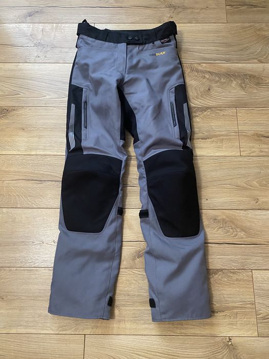Pantaloni de motocicletă textili FLM Touring3.0 - Negri / Gri,XS 34-36