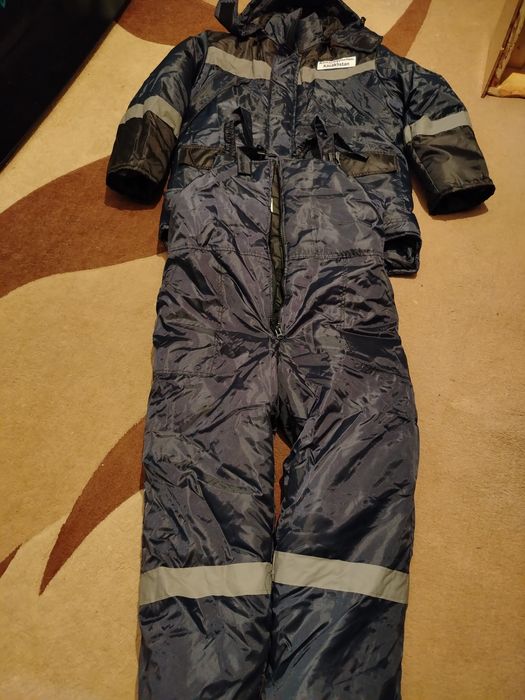 Зимний, комбинезон с курткой