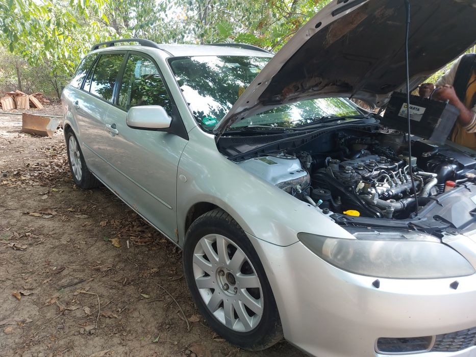 Мазда 6 на части отлично състояние