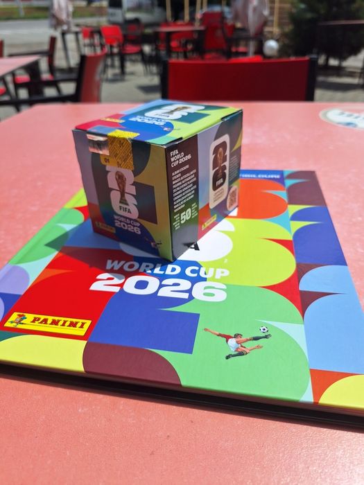 Vand Stickere Panini World Cup 26