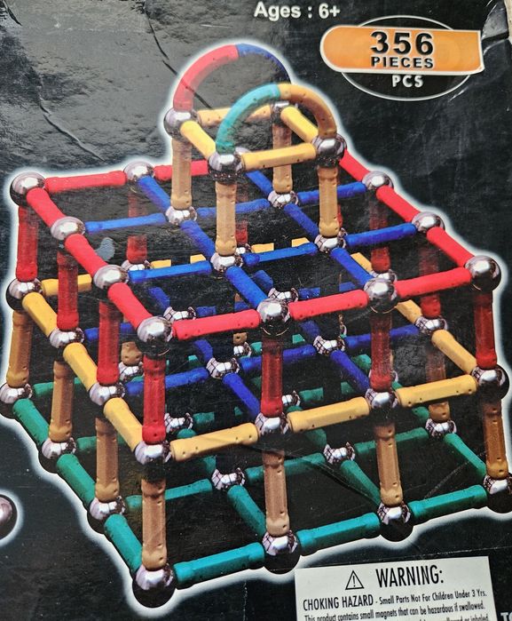 Магнитный конструктор 356 частей