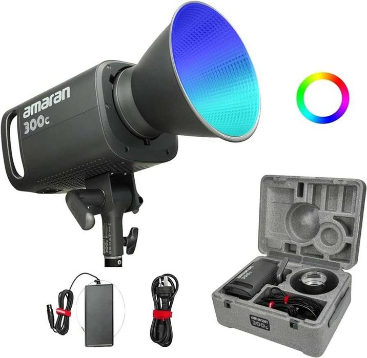 Освещение для студии Amaran 150C и 300C RGB
