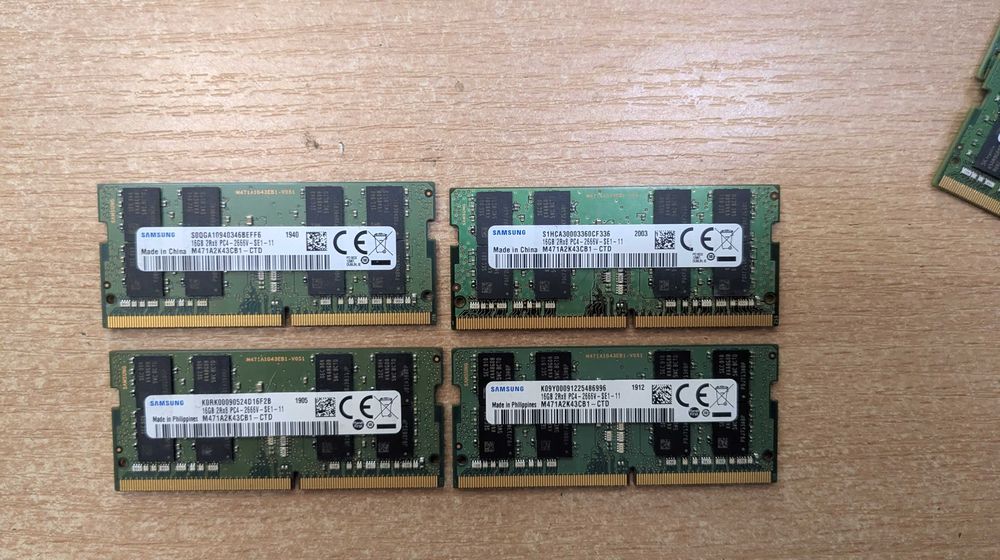 16GB DDR4 RAM за лаптоп Samsung SK Hynix 2666 3200 MHz SO DIMM + Гаранция и фактура по ДДС