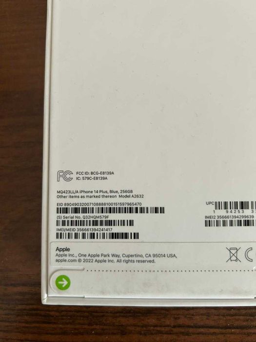 продам Iphone 14 Plus 256 GB новый