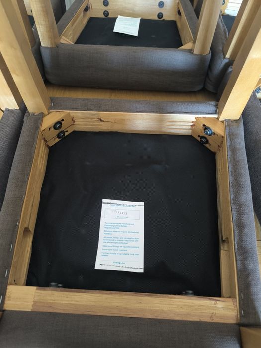 Масивна дъбова маса + 6 стола