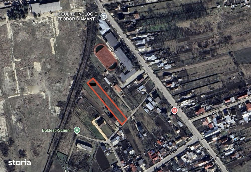 Teren Intravilan | 2623 mp | Boldesti Scaieni - Liceul Teodor Diamant
