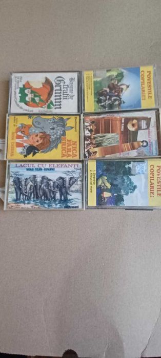 Lot casete audio 100 casete povesti, disco, rock .3,50 lei buc .