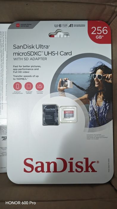 Sandisk ultra microsd 256gb 150mbs