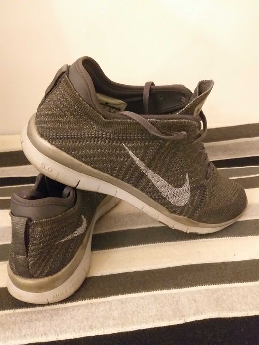 Nike Free Tr5 Flyknit metalic - дамски маратонки