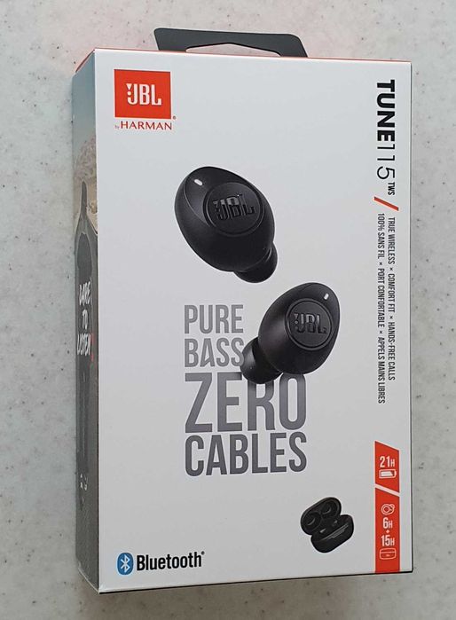 Безжични слушалки с микрофон JBL - Tune 115