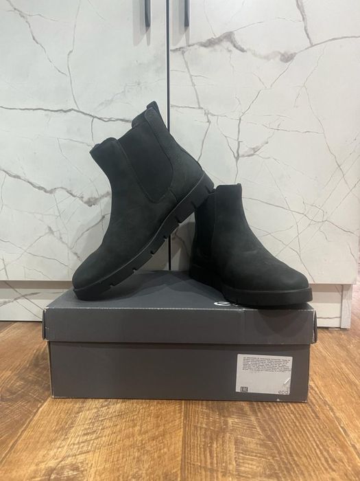 Полусапожки Ecco кожаные