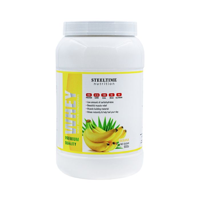 Протеин сывороточный Steeltime Nutrition Whey 30 порций 900 гр