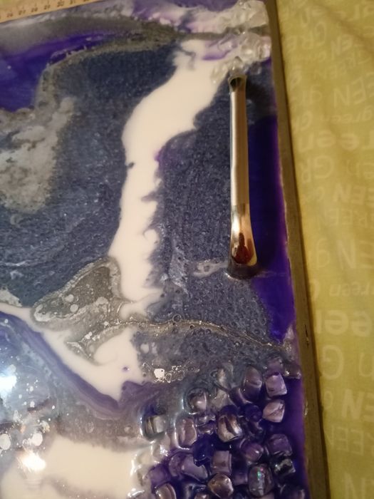 Красивый , яркий поднос