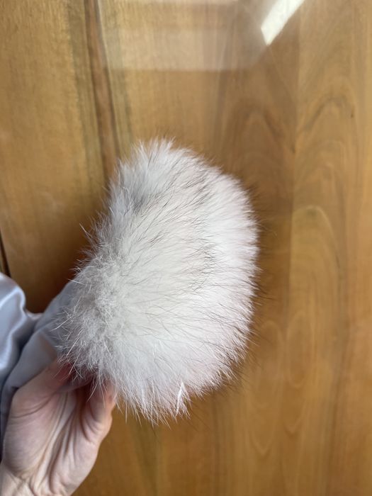 Haina eleganta cu blana naturala