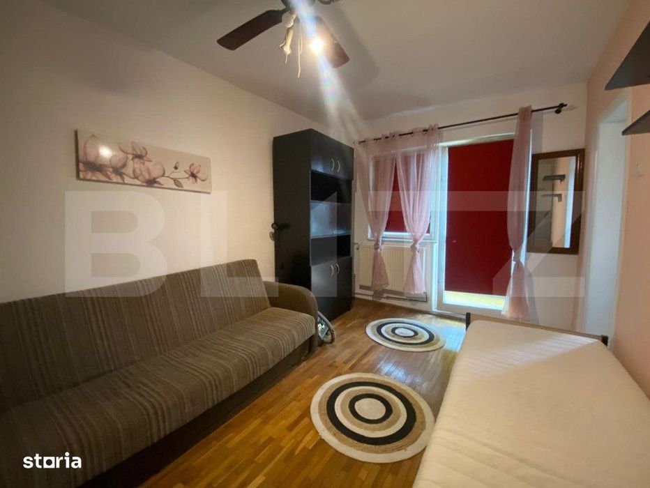 Garsoniera, decomandat cu balcon, zona strazii Cojocnei