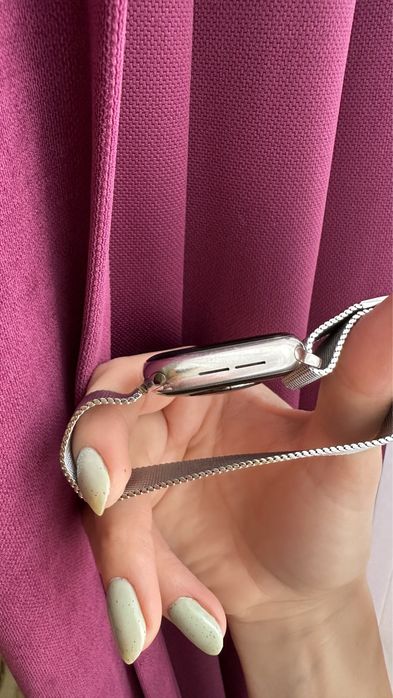 Часы apple watch 5, стальные 40мм