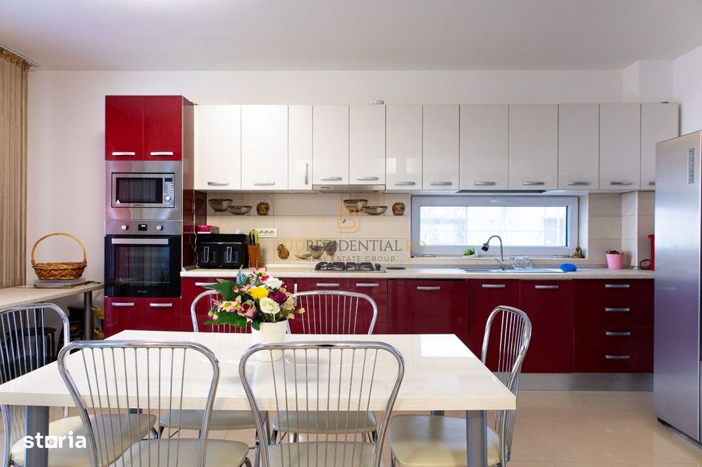 Vila individuala, 4 camere, curte 290 mp, mobilata si utilata, Ilfov