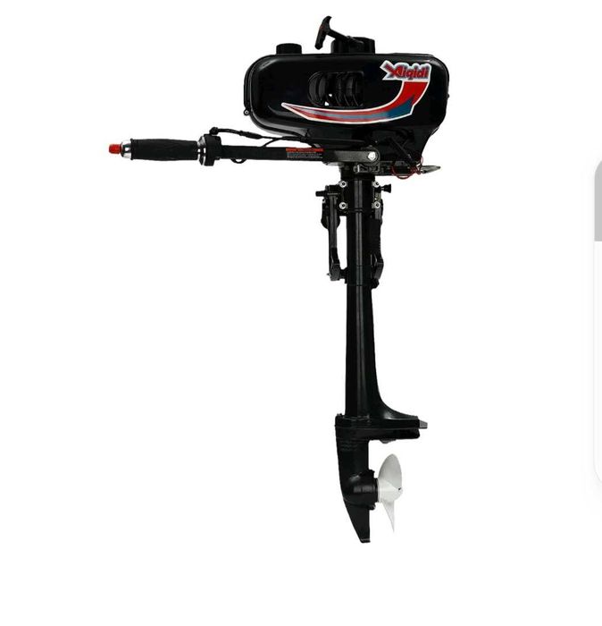 Нов,извънбордов двигател за лодка 3.5кс,къс ботуш,2Т,52 кубика