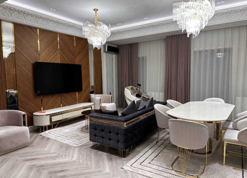 ЖК Parisien!  Сдается просторная 3х ком квартира