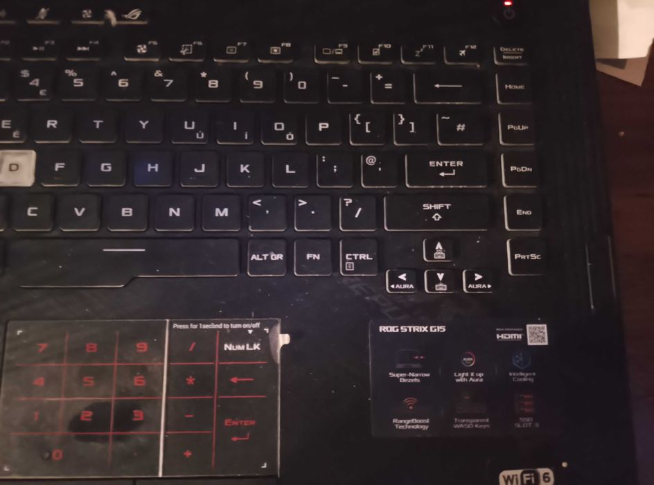 laptop gaming ASUS ROG Strix G15 G512LV