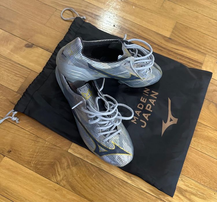 Vand ghete de fotbal Mizuno Alpha II Made in Japan FG