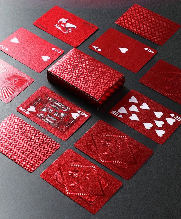 Plastic Poker Karta