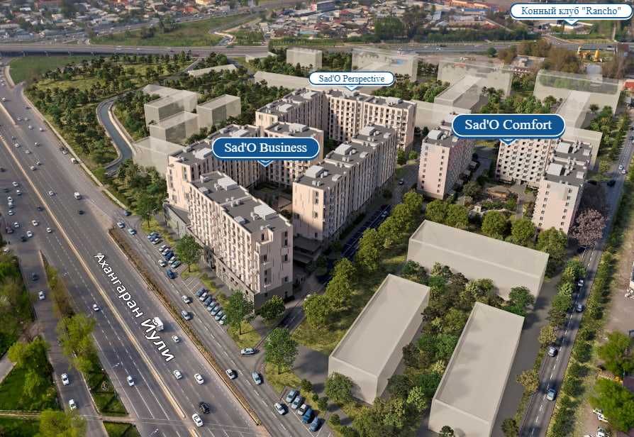 3 комнатные | ЖК SADO | Рассрочка / Ипотека