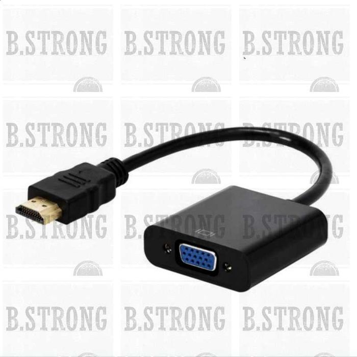 Adaptor convertor de la HDMI la VGA HDTV ideal pentru adapare monitor