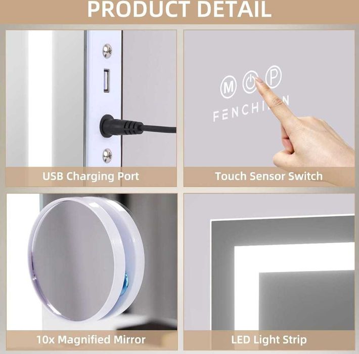 FENCHILIN  Холивудско огледало за грим