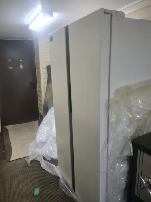 Холодильник side by side midea hc-689wen white