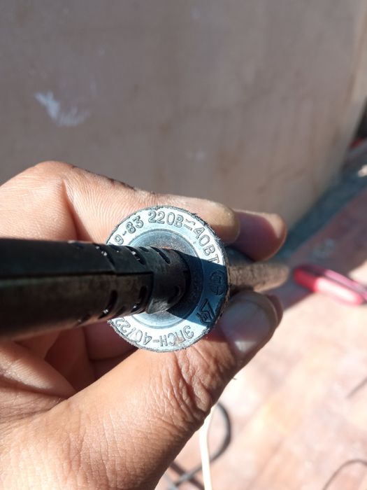 Паяльник советский электрический