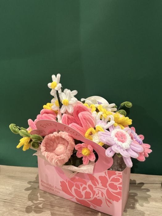 Букети от плюшени телчета