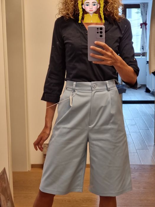 Pantaloni nissa bleu