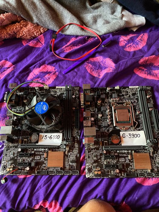 Placă de bază cu procesor i3-6100