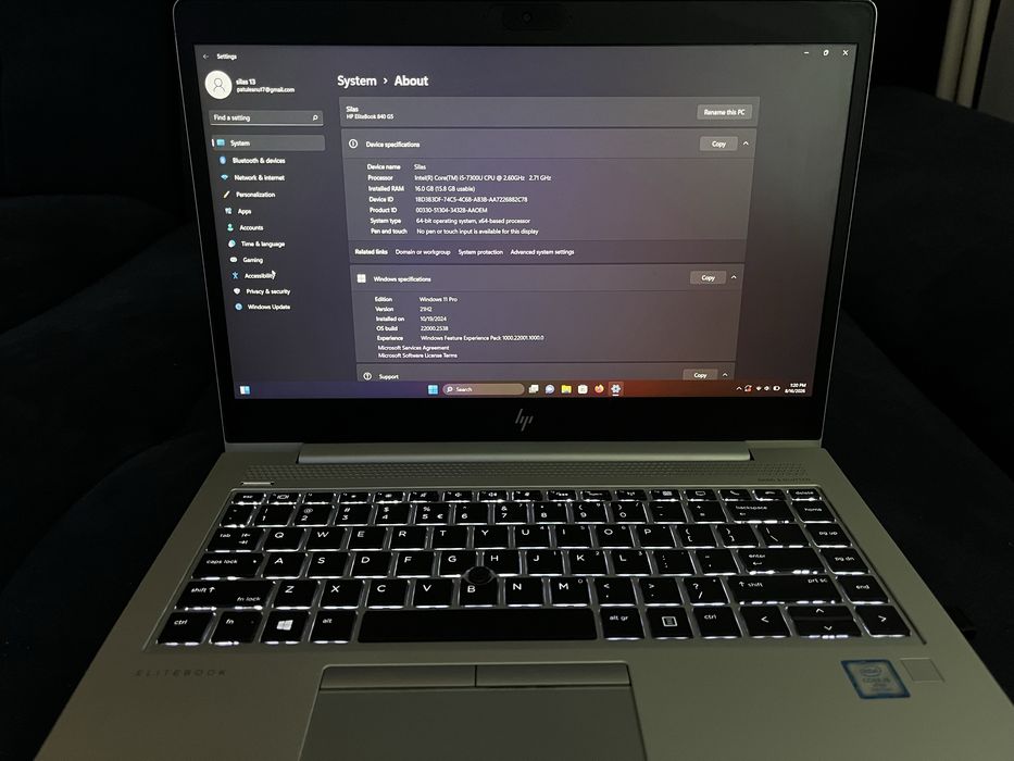 Hp elitebook i5