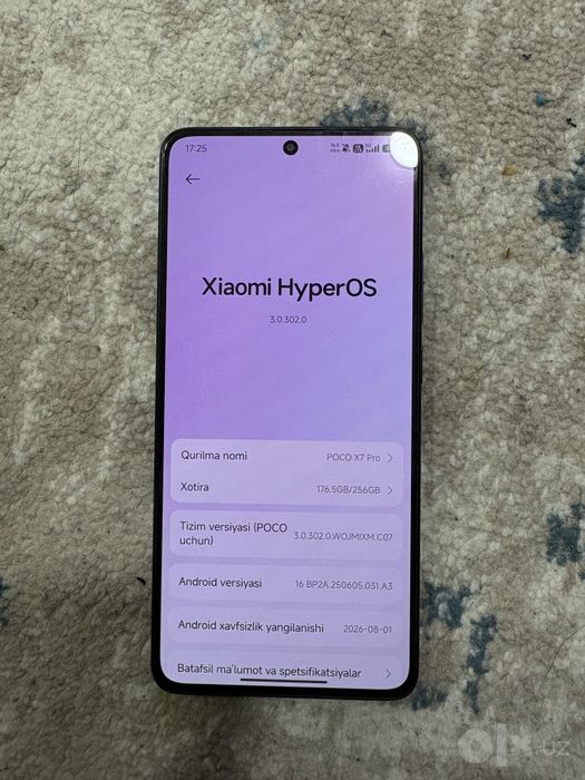 Xiaomi Poco x7 pro