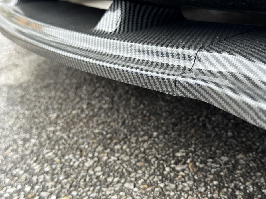 Карбонов Спойлер преден лип тесла модел 3