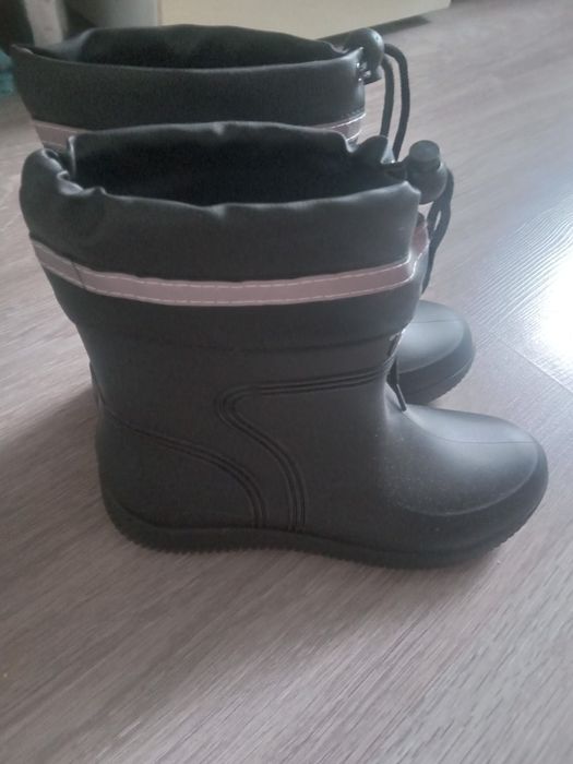Резиновые сапоги теплые или обмен!
