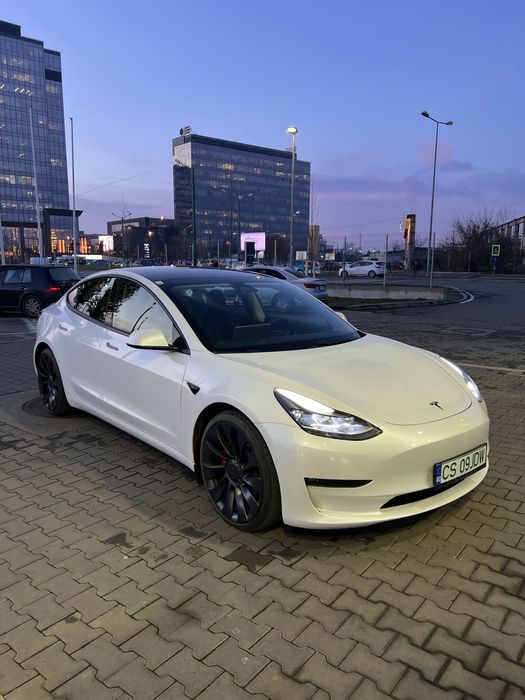 Tesla model 3 Performance 2021, 513cp, Garantie